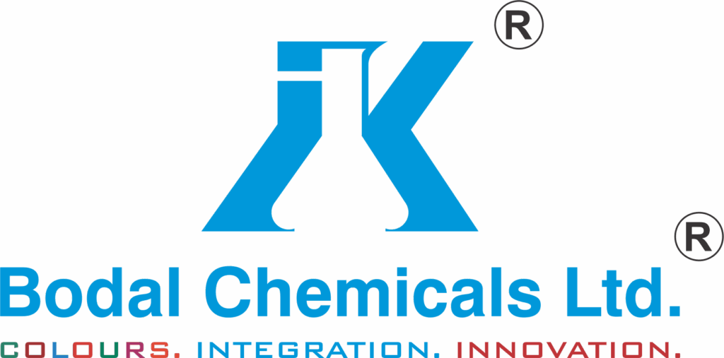 Logotipo Bodal Chemicals Ltd. — fabricante líder de corantes, intermediários de corantes e produtos químicos industriais Parceiro da TDC Brasil.